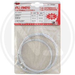 BRAKE WIRE FOR MTB-CITY CYCLES KIT 2 PCS.