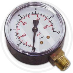 MANOMETRO attacco radiale per compressori