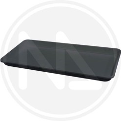 SOTTOVASO RETTANGOLARE MAXI FESTONATO "ANTRACITE"