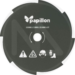 brush cutter "8 DENTI" papillon