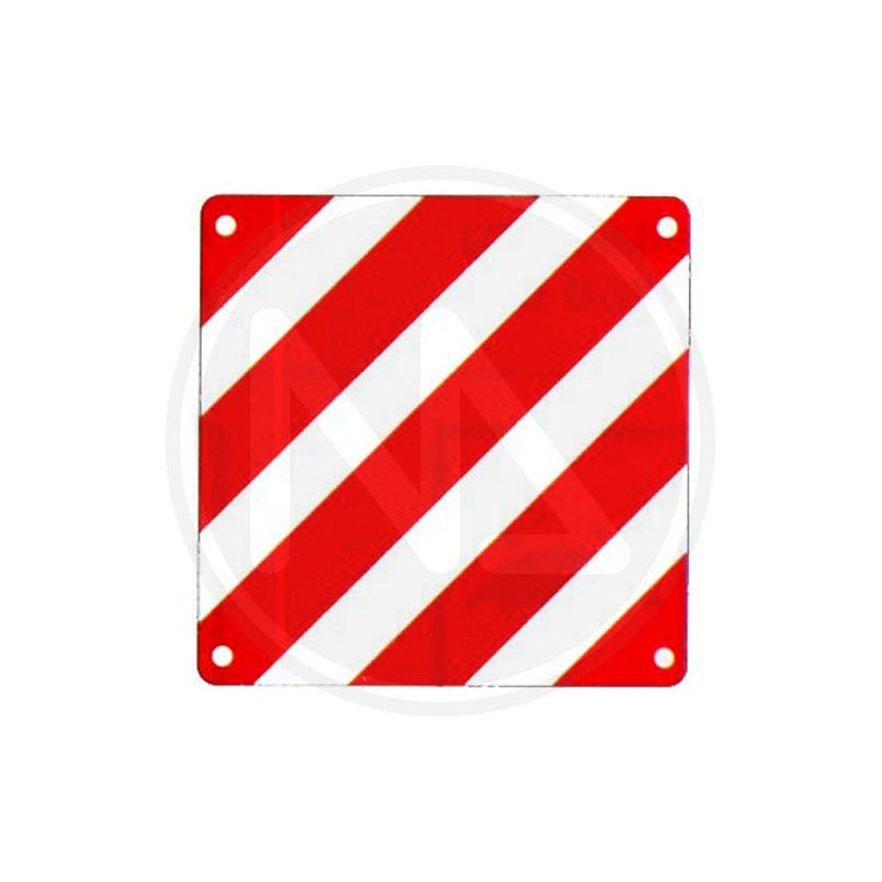 Aluminum sign "protruding load"