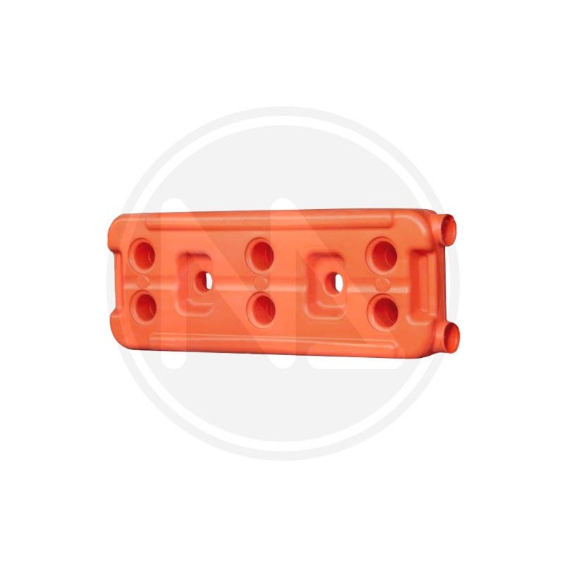 HIGH VISIBILITY PVC BASE FOR FENCE