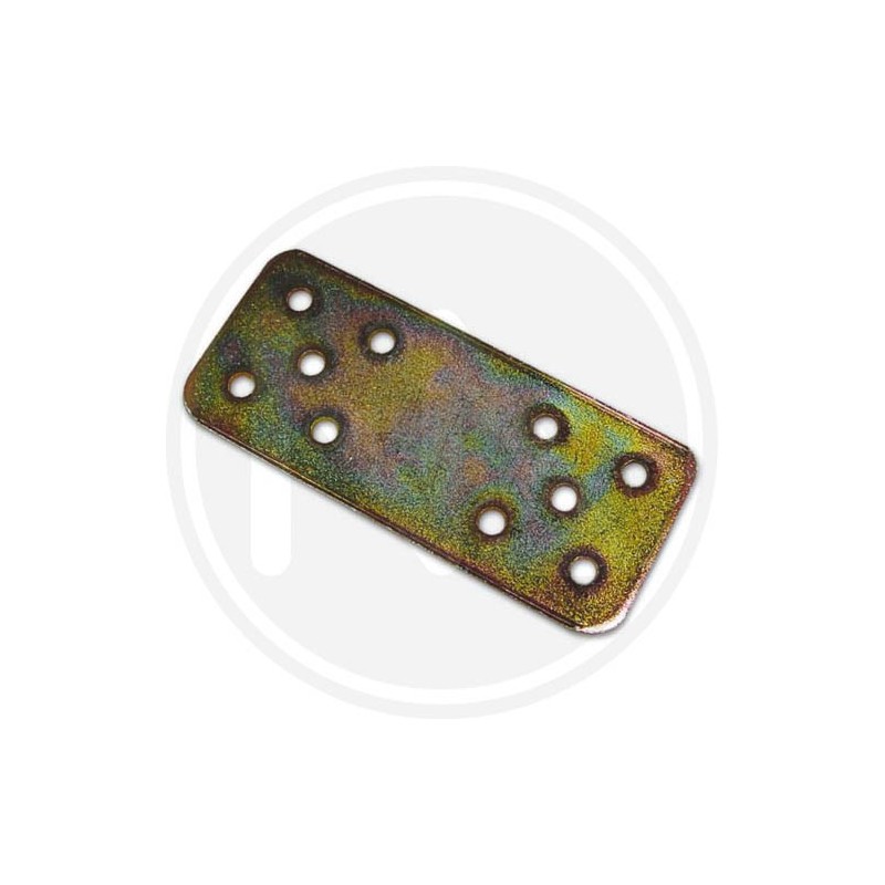 PLATE FOR BEAMS straight in tropicalized steel L 30T