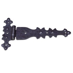 wrought iron hinge with horizontal flat wing "420"