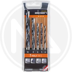 PUNTE SR 5 PZ. PER LEGNO "holz TM 5" alpen