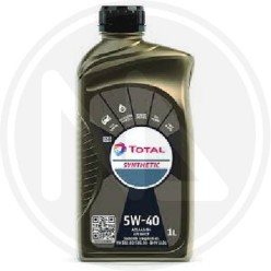 CAR MOTOR OIL "TOTAL SYNTHETIC 5W-40"