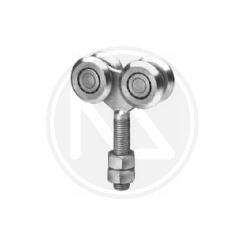 4 WHEELS TROLLEY WITH "4C" BEARING