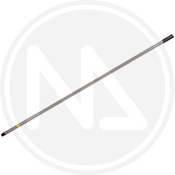 MANICO PER SCOPA IN METALLO PLASTIFICATO MAURER
