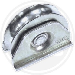 wheel with u groove for gates "332"