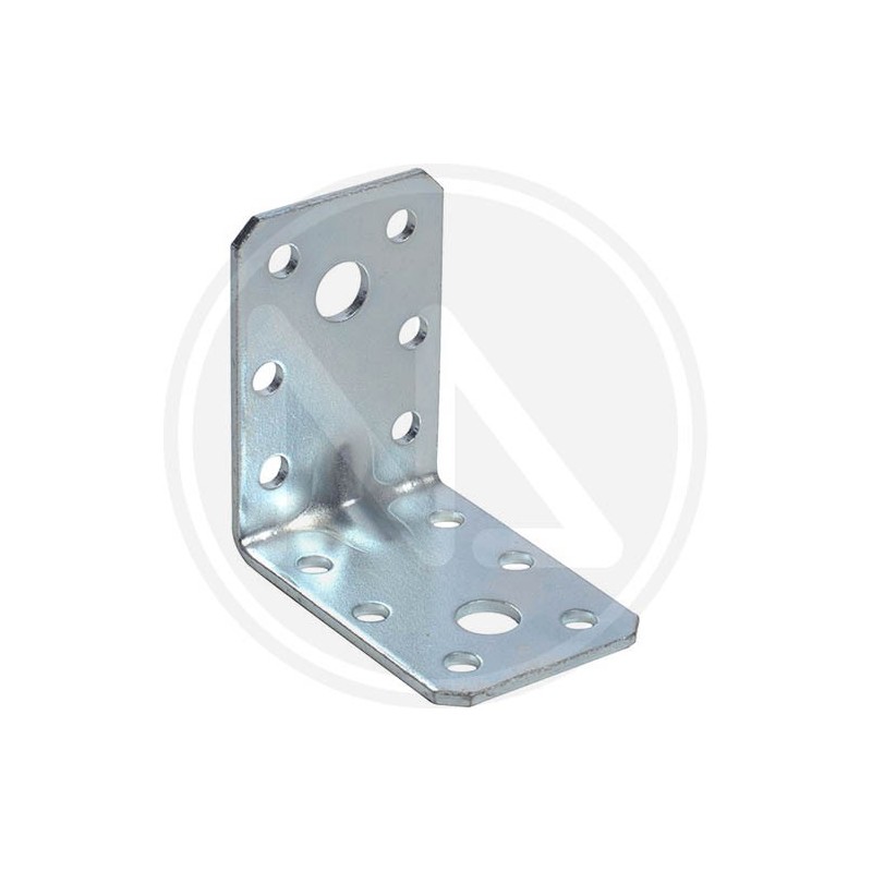 WHITE GALVANIZED RIBBED BENT PLATE FOR BEAMS L 45ZB