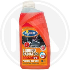 LIQUIDO per RADIATORE ROSSO -10