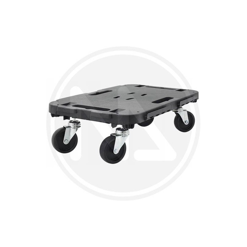 PLASTIC PLATFORM TROLLEY with 4 WHEELS