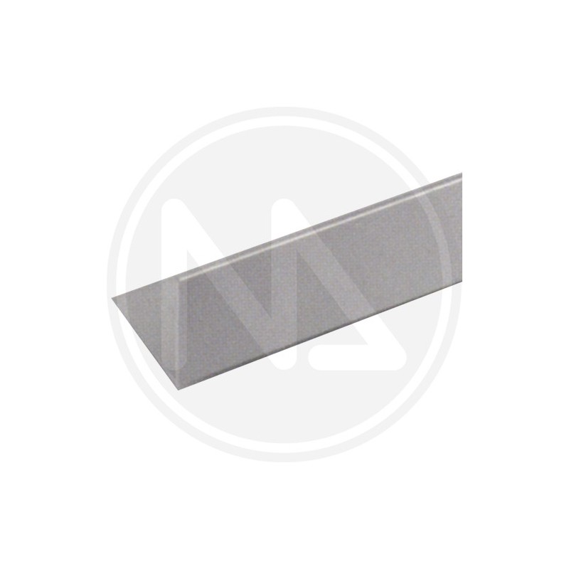 PROFILO IN ALLUMINIO ARGENTO ANODIZZATO "ANGOLARE"