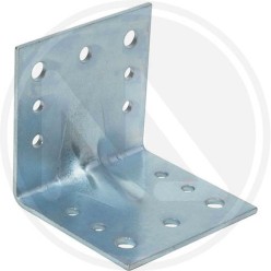 WHITE GALVANIZED RIBBED BENT PLATE FOR BEAMS L 65ZB