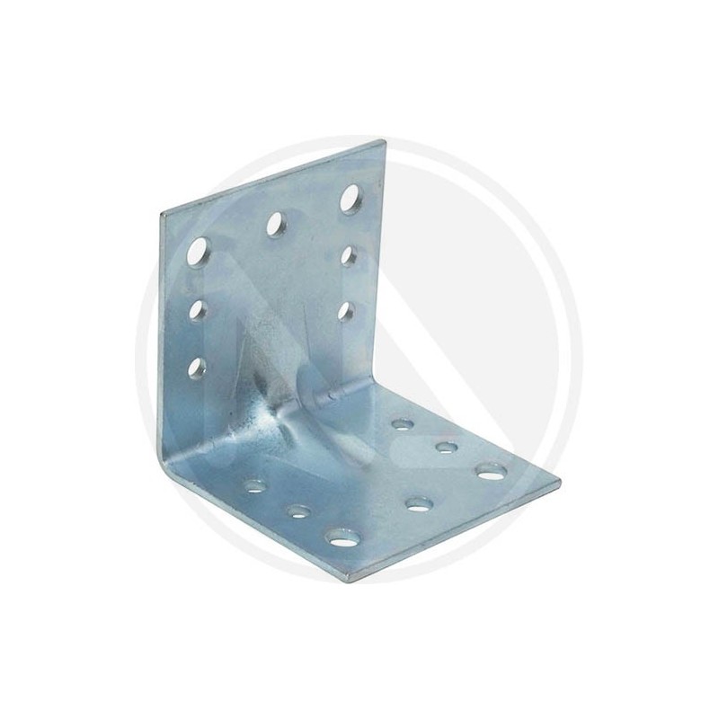 WHITE GALVANIZED RIBBED BENT PLATE FOR BEAMS L 65ZB