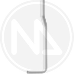 SHAPED EXHAUST PIPE FOR BACKPACK BOX