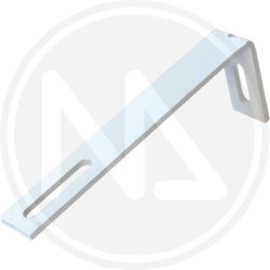 FIXED SIDE WALL BRACKET for curtain rails WITH CURVES
