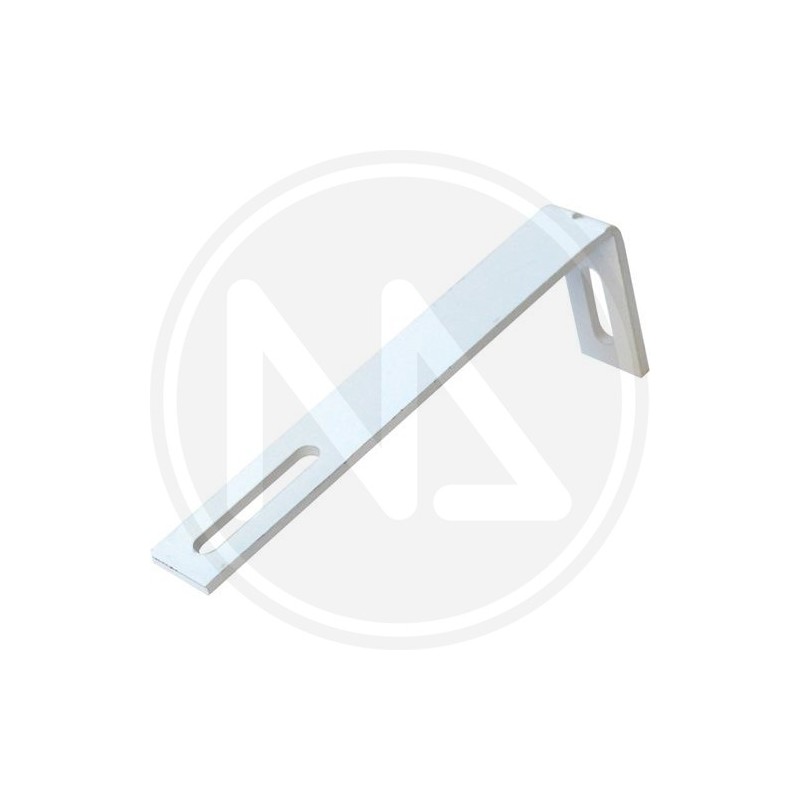 FIXED SIDE WALL BRACKET for curtain rails WITH CURVES