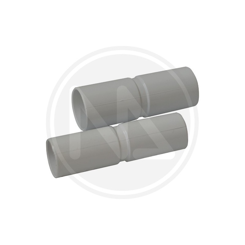 MANICOTTO CILINDRICO TUBO-TUBO IN PVC