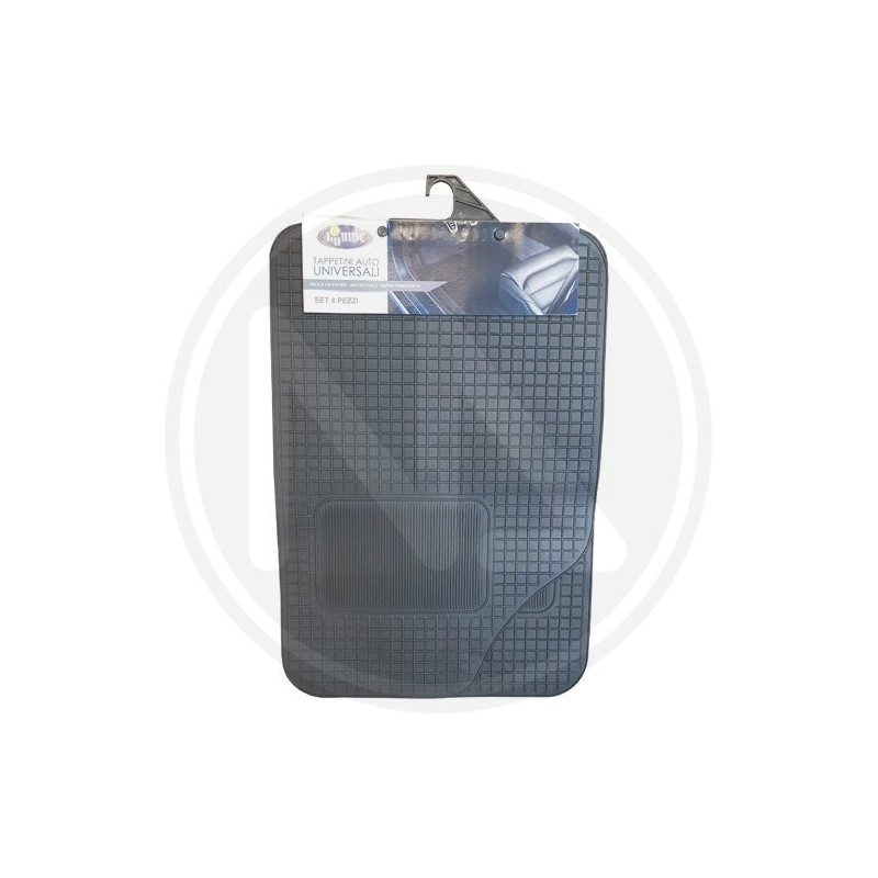 TAPPETINI AUTO "italia" SET 4 PEZZI IN PVC