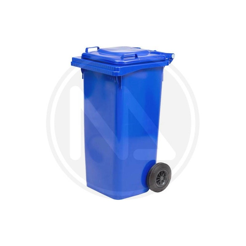 BIDONE PER RIFIUTI 120 LT blu