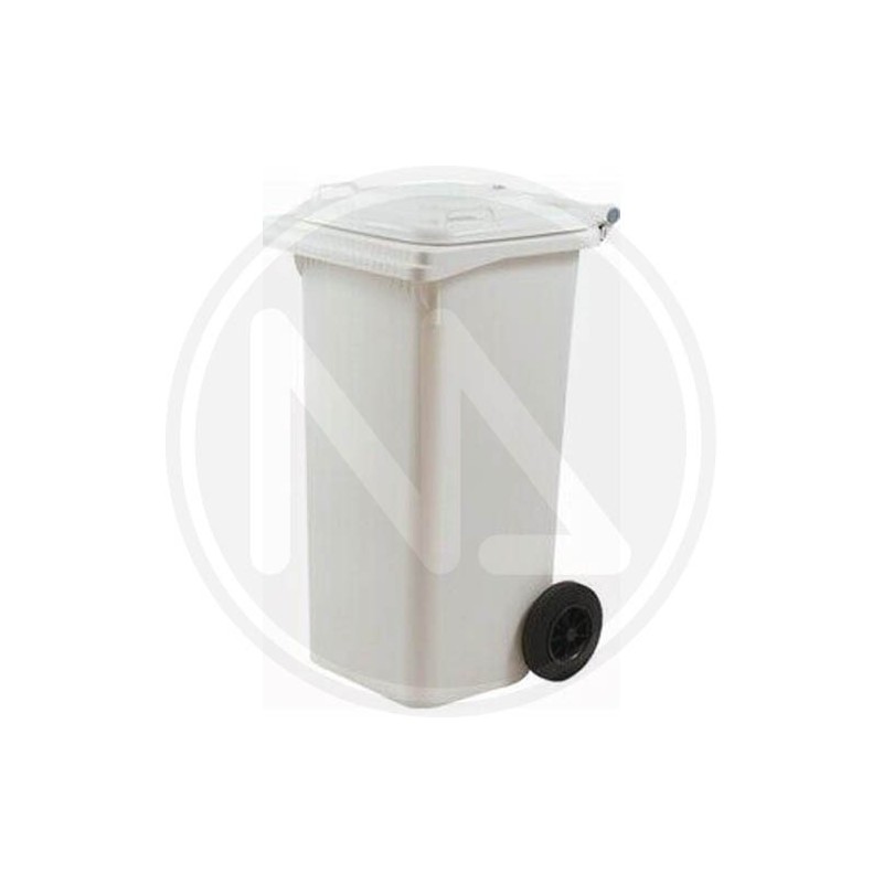 BIDONE PER RIFIUTI 120 LT bianco BIDONE PER RIFIUTI 120 LT bianco
