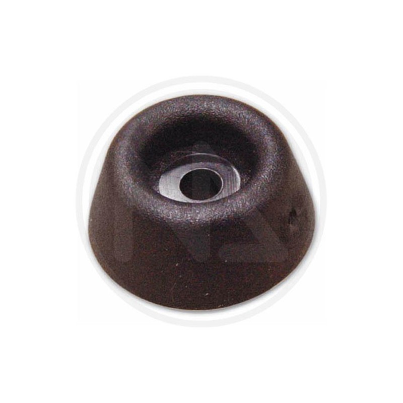 BLACK conical truncated rubber tip