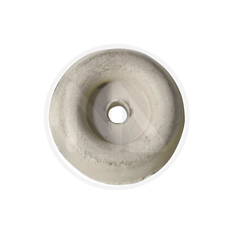 WHITE conical truncated rubber tip