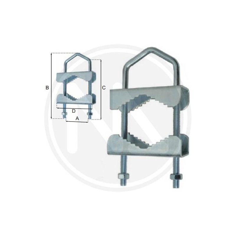 collare PER ANTENNA doppio