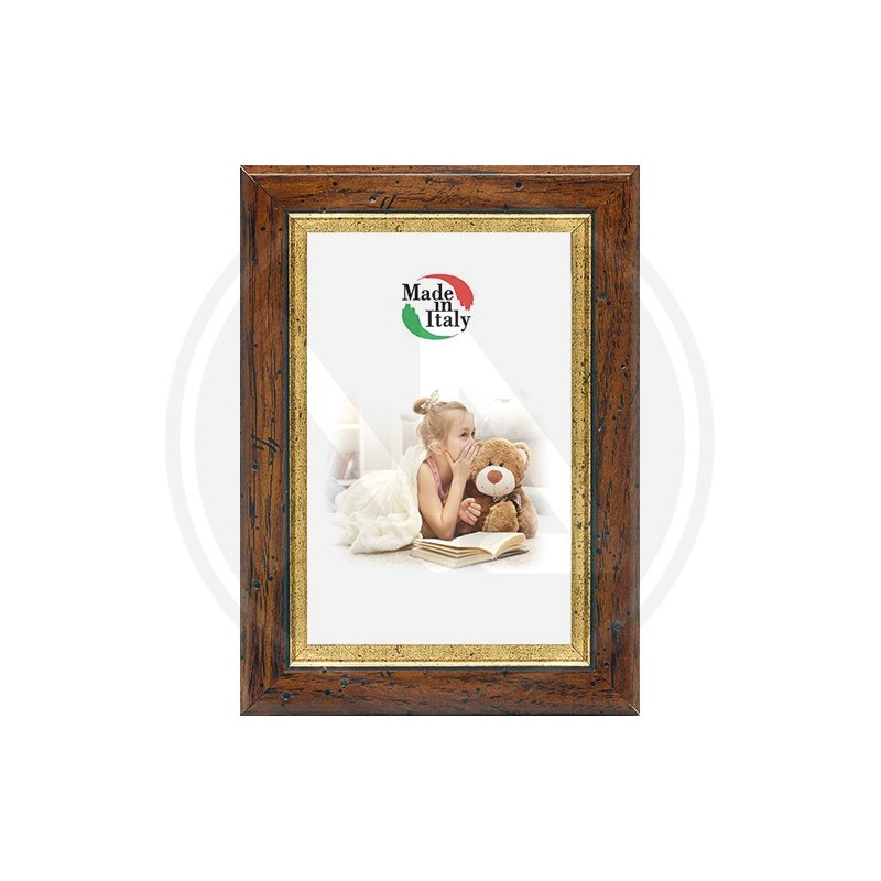 FRAME "ARTE POVERA" IN CLASSIC WALNUT* FRAME "ARTE POVERA" IN CLASSIC WALNUT*