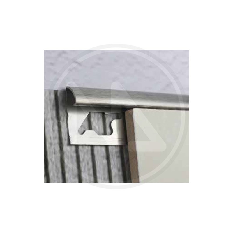 POLISHED STAINLESS STEEL PROFILE "OPEN ROUND" POLISHED STAINLESS STEEL PROFILE "OPEN ROUND"