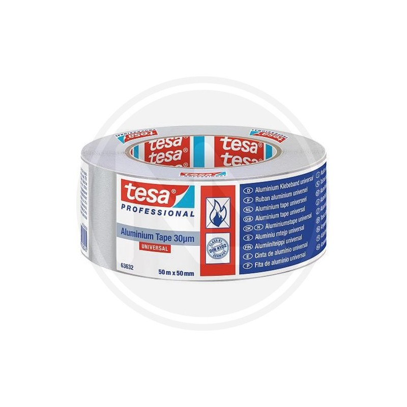 HIGH TEMPERATURE ALUMINUM ADHESIVE TAPE tesa
