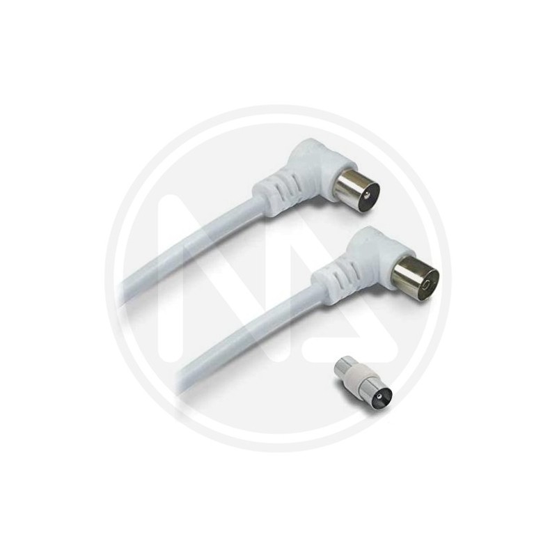 CAVO lineare TV con spine A GOMITO CAVO lineare TV con spine A GOMITO