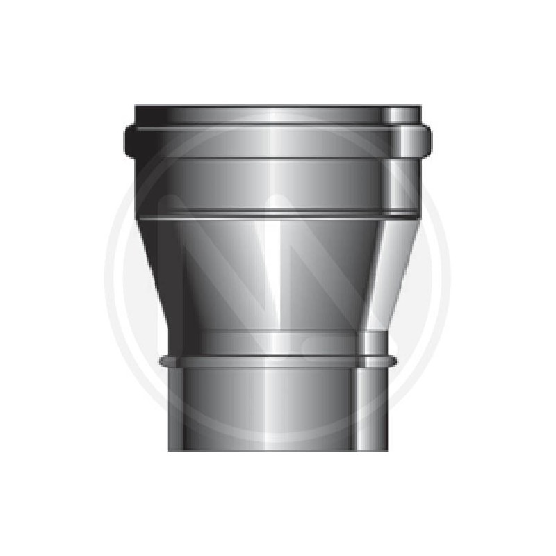 stainless steel INCREASE FOR EXHAUST PIPE "SPEEDY"