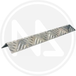 CHROMe GRAIN OF RICE DECORATED ALUMINIUM outline "ANGOLARE"