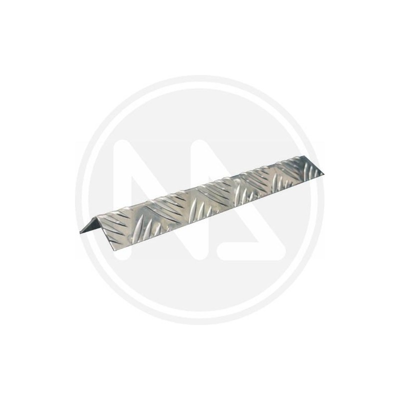 CHROMe GRAIN OF RICE DECORATED ALUMINIUM outline "ANGOLARE"