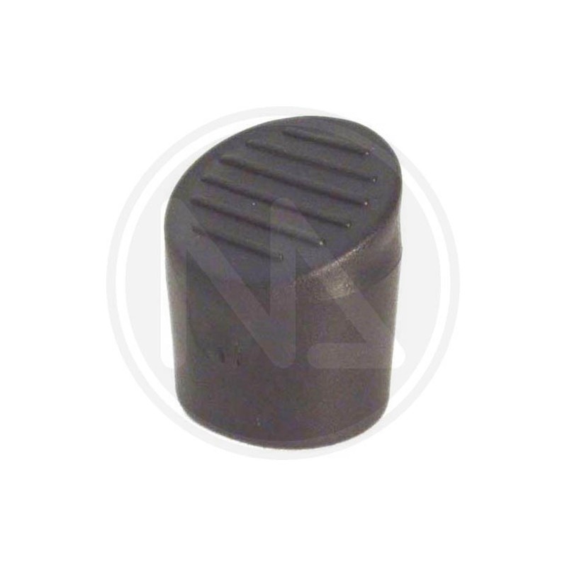 external rubber tip tilted