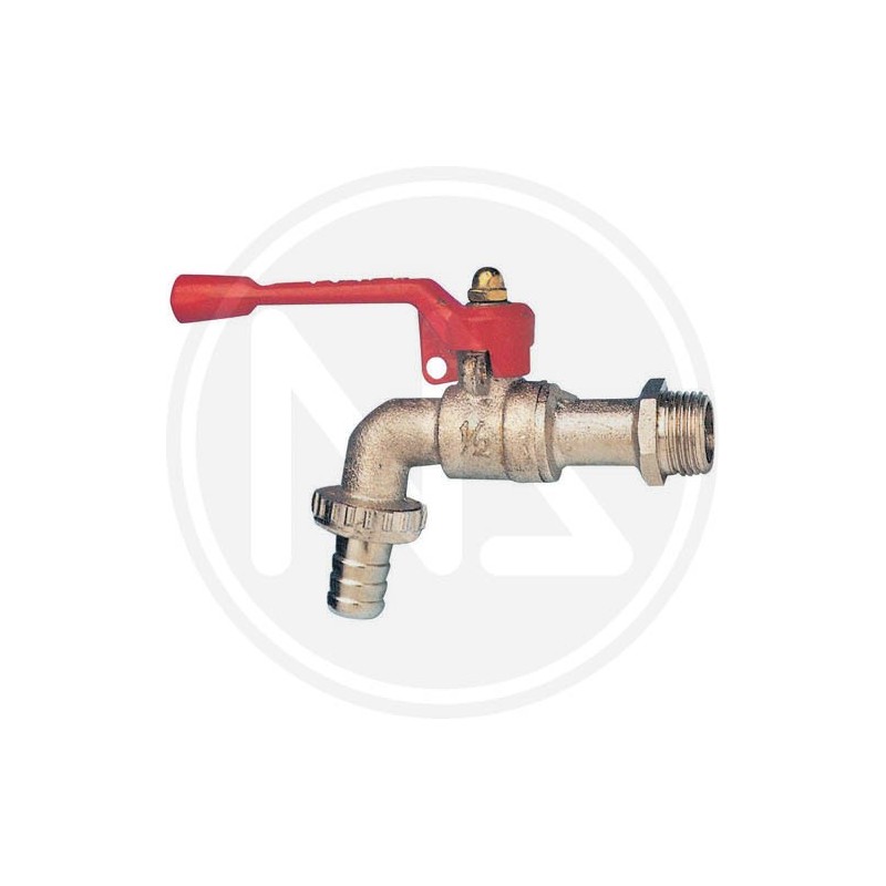 ball tap with hose connector