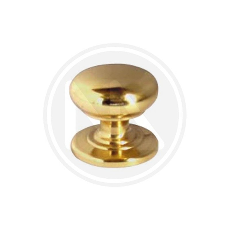 BRIGHT BRASS KNOB FOR FURNITURE 715 B141