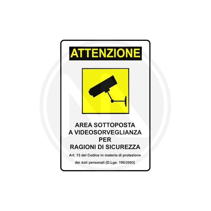 SIGN "VIDEO SURVEILLANCE AREA with 48 hours registration" SIGN "VIDEO SURVEILLANCE AREA with 48 hours registration"