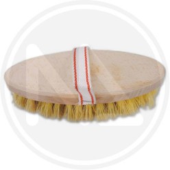 SPAZZOLA CAVALLO IN pvc con supporto in legno