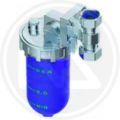 POLYPHOSPHATE DISPENSER WITH TAP FOR GAS BOILERS