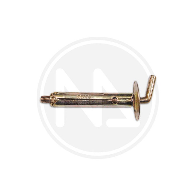 extended steel plug with short hook minutex