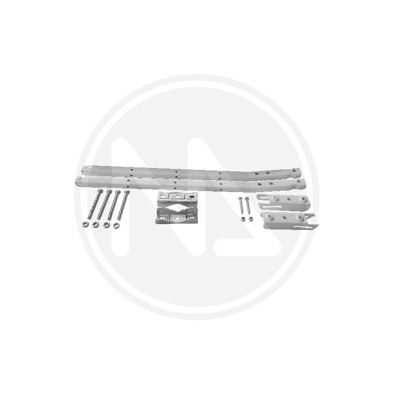 Folding clothesline arms for balconies, white