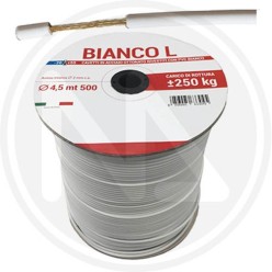 fune in acciaio-PVC per stendibiancheria biancone