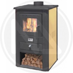 STUFA A LEGNA BRUCIATUTTO 10,7 KW "PALLADE"