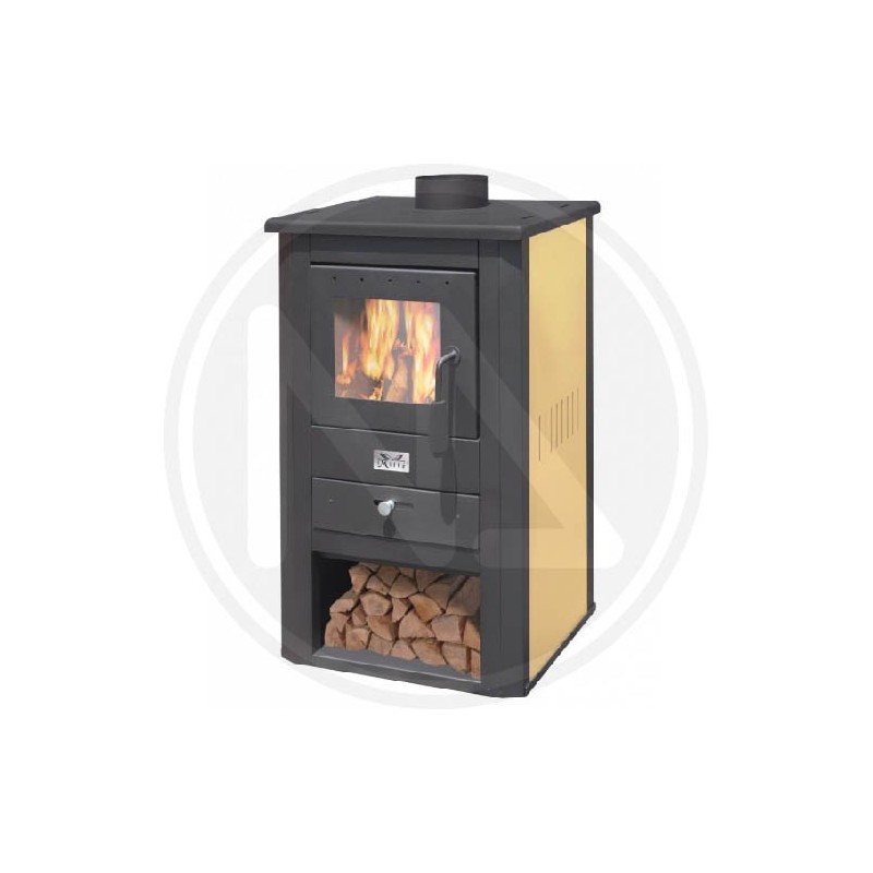 STUFA A LEGNA BRUCIATUTTO 10,7 KW "PALLADE"