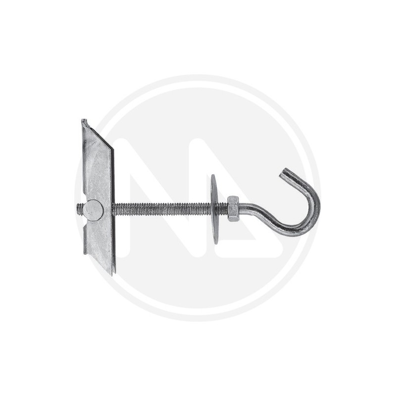steel bolt with opened eye bolt "kdh 6" fischer