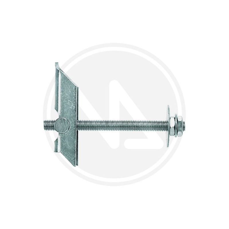 steel bolt with double nut "kd 8" fischer