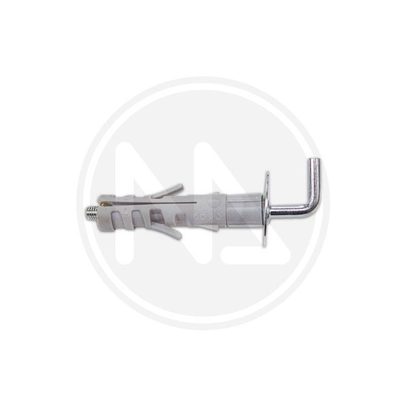 extended nylon plug with medium hook "sb" fischer
